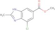 Methyl 7-chloro-2-methyl-1H-1,3-benzodiazole-5-carboxylate