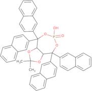 (3aR,8aR)-Tetrahydro-6-hydroxy-2,2-dimethyl-4,4,8,8-tetra-2-naphthalenyl-6-oxide-1,3-dioxolodioxaphosphepin