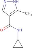 N-Cyclopropyl-5-methyl-1H-pyrazole-4-carboxamide