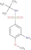 3-Amino-N-tert-butyl-4-methoxybenzene-1-sulfonamide