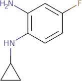 1-N-Cyclopropyl-4-fluorobenzene-1,2-diamine