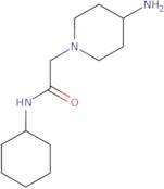 2-(4-Aminopiperidin-1-yl)-N-cyclohexylacetamide