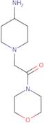 2-(4-Amino-1-piperidinyl)-1-(4-morpholinyl)ethanone