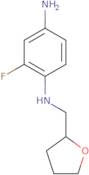 2-Fluoro-1-N-(oxolan-2-ylmethyl)benzene-1,4-diamine