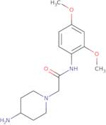 2-(4-Aminopiperidin-1-yl)-N-(2,4-dimethoxyphenyl)acetamide dihydrochloride