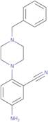 5-Amino-2-(4-benzylpiperazin-1-yl)benzonitrile