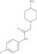 2-(4-Aminopiperidin-1-yl)-N-(4-fluorophenyl)acetamide dihydrochloride