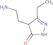 4-(2-aminoethyl)-5-ethyl-1,2-dihydro-3H-pyrazol-3-one