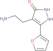 4-(2-Aminoethyl)-5-(2-furyl)-1,2-dihydropyrazol-3-one