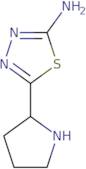 5-(Pyrrolidin-2-yl)-1,3,4-thiadiazol-2-amine