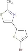 4-(5-Bromothiophen-2-yl)-2-methylthiazole