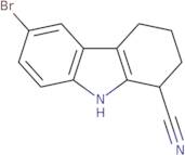 6-Bromo-2,3,4,9-tetrahydro-1H-carbazole-1-carbonitrile