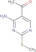 1-[4-amino-2-(methylthio)-5-pyrimidinyl]-ethanone