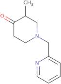 3-Methyl-1-(pyridin-2-ylmethyl)piperidin-4-one