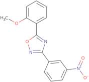 5-(2-Methoxyphenyl)-3-(3-nitrophenyl)-1,2,4-oxadiazole