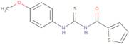 N-(((4-Methoxyphenyl)amino)thioxomethyl)-2-thienylformamide