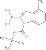 N-(tert-Butoxycarbonyl)-4-methylindole-2-boronic acid