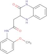 N-(2-Methoxyphenyl)-2-(3-oxo-1,2,3,4-tetrahydroquinoxalin-2-yl)acetamide