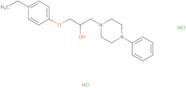 1-(4-Ethylphenoxy)-3-(4-phenylpiperazin-1-yl)propan-2-ol dihydrochloride