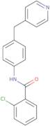 2-Chloro-N-(4-(pyridin-4-ylmethyl)phenyl)benzamide