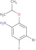 4-Bromo-5-fluoro-2-propan-2-yloxyaniline