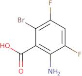 2-Amino-6-bromo-3,5-difluorobenzoic acid