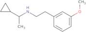 (1-Cyclopropylethyl)[2-(3-methoxyphenyl)ethyl]amine