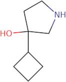 3-Cyclobutylpyrrolidin-3-ol