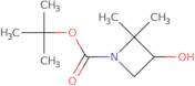 tert-Butyl (3S)-3-hydroxy-2,2-dimethylazetidine-1-carboxylate