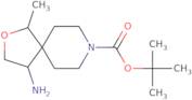 tert-Butyl (4S)-4-amino-1-methyl-2-oxa-8-azaspiro[4.5]decane-8-carboxylate