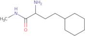 2-Amino-4-cyclohexyl-N-methylbutanamide