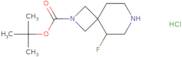 tert-Butyl 5-fluoro-2,7-diazaspiro[3.5]nonane-2-carboxylate hydrochloride