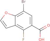 7-Bromo-4-fluoro-1-benzofuran-5-carboxylic acid