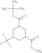 1-tert-Butyl 3-methyl 5-(trifluoromethyl)piperidine-1,3-dicarboxylate