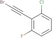 2-(2-Bromoethynyl)-1-chloro-3-fluorobenzene