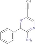5-Ethynyl-3-phenylpyrazin-2-amine