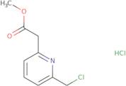 Methyl 2-[6-(chloromethyl)-2-pyridyl]acetate hydrochloride