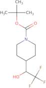 tert-Butyl 4-[(1S)-2,2,2-trifluoro-1-hydroxy-ethyl]piperidine-1-carboxylate