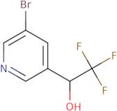 (1S)-1-(5-Bromopyridin-3-yl)-2,2,2-trifluoroethan-1-ol