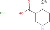 rac-(3R,4R)-4-Methylpiperidine-3-carboxylic acid hydrochloride