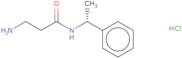 3-Amino-N-[(1R)-1-phenylethyl]propanamide hydrochloride