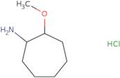 rac-(1R,2R)-2-Methoxycycloheptan-1-amine hydrochloride