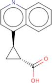 rac-(1R,2R)-2-(Quinolin-4-yl)cyclopropane-1-carboxylic acid