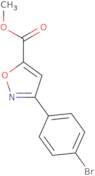 Methyl 3-(4-bromophenyl)isoxazole-5-carboxylate