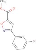 Methyl 3-(3-bromophenyl)-1,2-oxazole-5-carboxylate