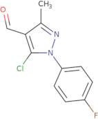 5-Chloro-1-(4-fluorophenyl)-3-methyl-1H-pyrazole-4-carbaldehyde