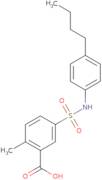 5-[(4-Butylphenyl)sulfamoyl]-2-methylbenzoic acid