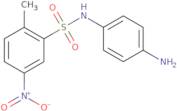 N-(4-Aminophenyl)-2-methyl-5-nitrobenzene-1-sulfonamide