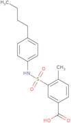 3-[(4-Butylphenyl)sulfamoyl]-4-methylbenzoic acid