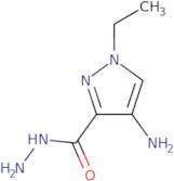 4-Amino-1-ethyl-1H-pyrazole-3-carbohydrazide
